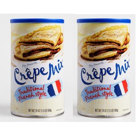 My Favorite Crepe Mix 24 Ounce 24 oz each (1 Item Per Order, not per case) (2-Pack)