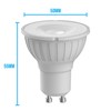 Megaman GU10 Reflector Dimmable LED Lamp, 5.5 Watt, 2800K Colour