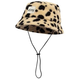 new_product Women's Full Moon Sherpa Hat Winter Hat, cheetah