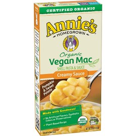Annie's Organic Vegan Mac, Creamy Sauce, 6 oz. Box