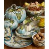 Certified International Harvest Gatherings 9" Salad/Dessert Plates, Multicolor, Medium, Set