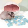 LIUZONGIN Hamster Small Cooling Mat Hedgehog Summer Cooling Bed Building