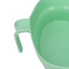 300ml Oral Care Basin Cup Single Handle, Portable, Ideal for