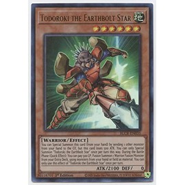 Todoroki The Earthbolt Star - BLCR-EN035 - Ultra Rare - 1st Edition