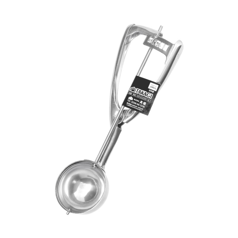 Takagi Stainless Steel Ice Disher, #16, 1.7 fl oz (50