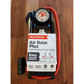 Schwinn Air Base Plus high pressure  Foot Pump, SW79057A
