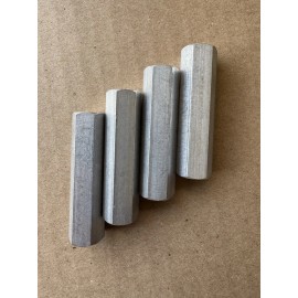 RAF 10-32x1 5/8 Hex Standoff 2256-1032-AL Threaded #10-32 Aluminum Lot Of 20