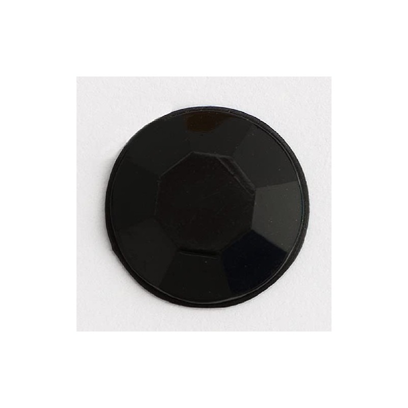 Italian Options - 5mm Black Diamante Rhinestone Gem Crystal Stickers