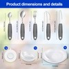 2 Sets Adaptive Utensils Bowl and Plate Set Adaptive Self