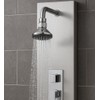 Daloual - Deluxe Shower Head with Anti-Limescale Nozzles Chrome-Plated Brass