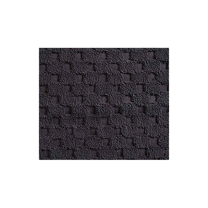 Luxury linenHall 850gsm 100% Cotton Bath Mat Charcoal