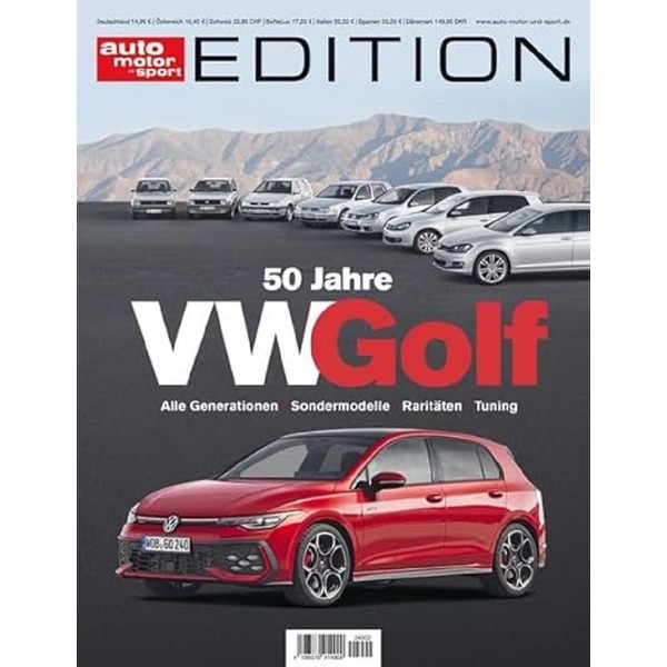 auto motor und sport Edition - 50 Jahre VW Golf: