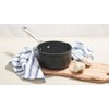 Le Creuset Toughened Nonstick Pro Open Saucepan with Double Pour