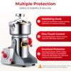TERUISI Grain Mill Grinder, 800g Electric Grain Mill for Flour,