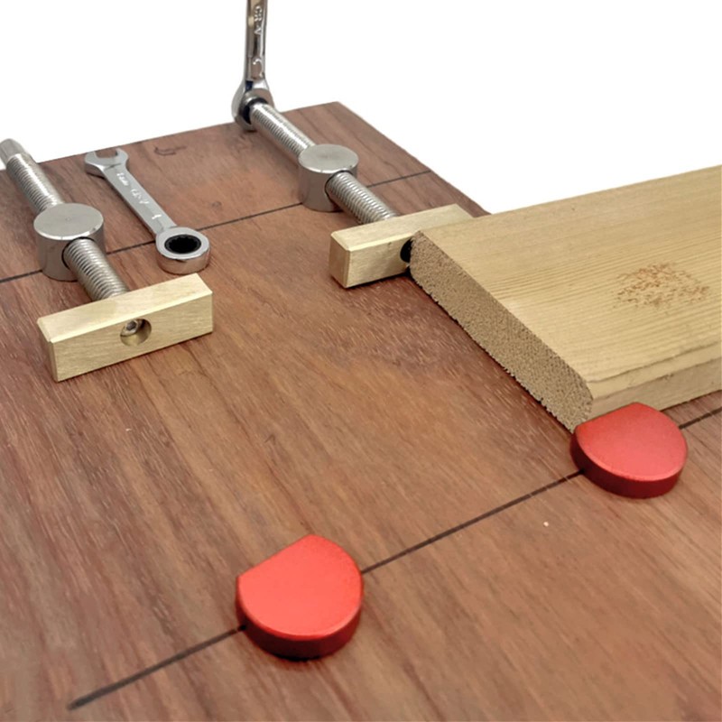 2pcs Table Workbench Fast Fixed Clip Clamp with 4pcs Bench