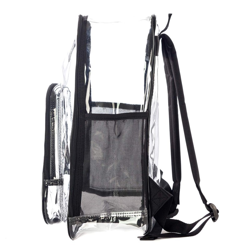 NiceAndGreat Heavy Duty Clear Backpack Transparent Quality School Bag Large