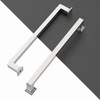 ROMATEE 10 Pack 6.3 Inch(160mm) Brushed Satin Nickel Cabinet Pulls