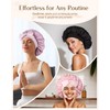 Yanibest Silk Bonnet for Sleeping Women, Satin Lined Hair Bonnet