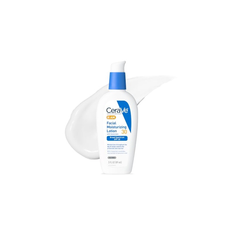 Cerave Loción Hidratante Facial Sunscreen Spf Piel Normal Seca Unisex