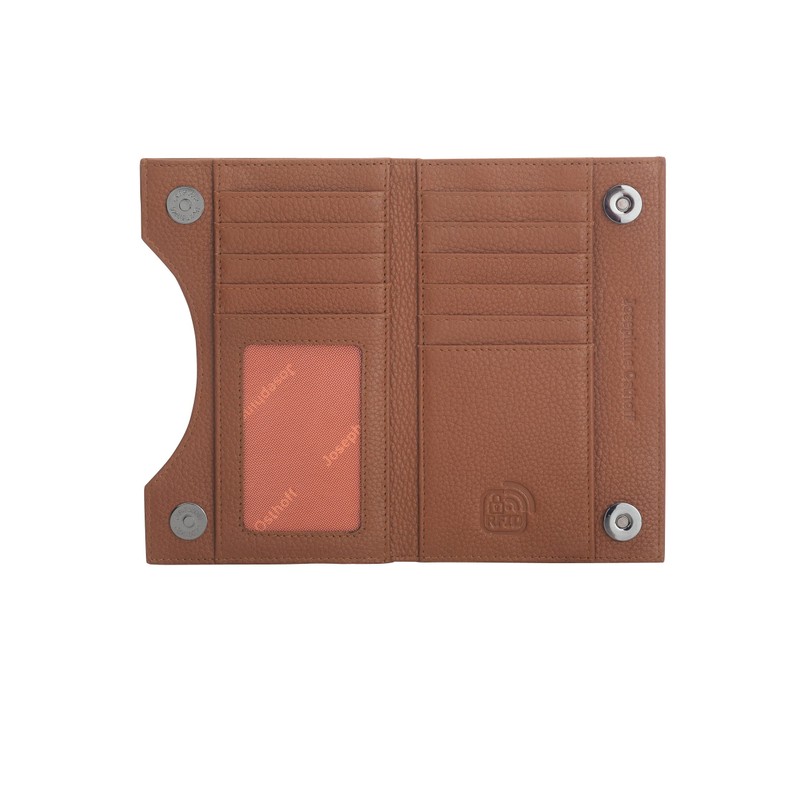 Josephine Osthoff Hamburg Flat Wallet Genuine Leather with RFID Protection,
