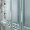 Redunest Cabinet Pulls Brushed Nickel Cabinet Handles Square Drawer Pulls,