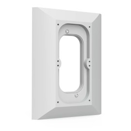 Hidden River Lab Ring 3 (4) video Doorbell adapter plate NUTONE and M&S intercom. Hidden screws - Light grey