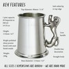 Lion Handle Pewter Tankard (Lion Handle Tankard)
