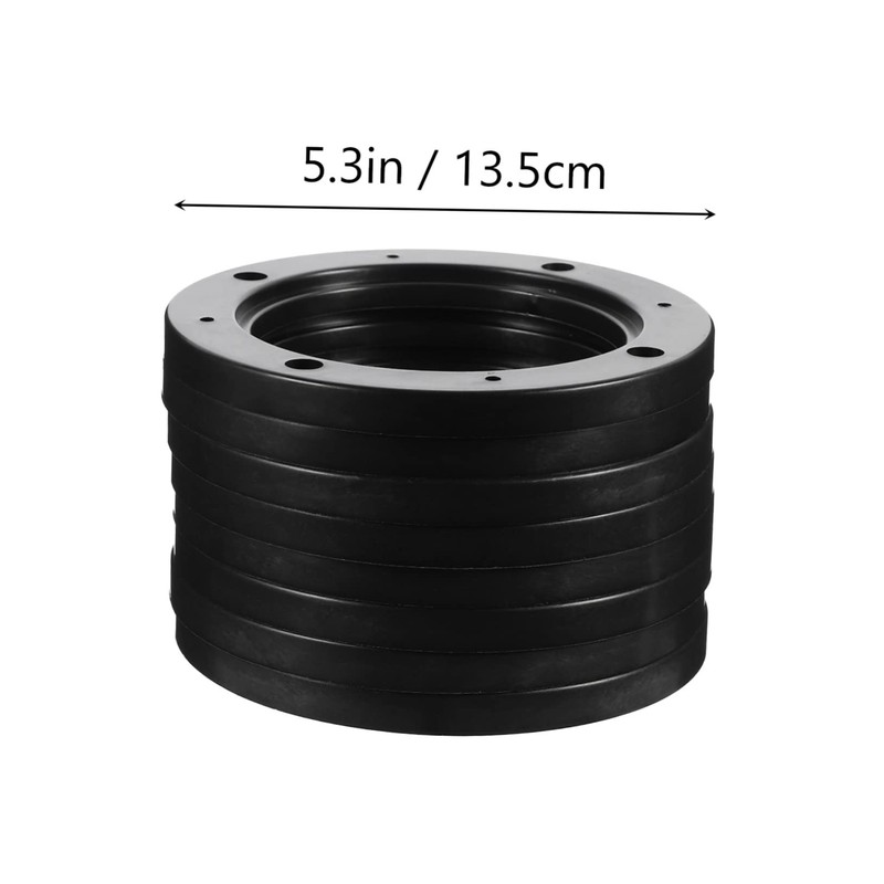 iplusmile Auto Speaker Spacers Adapter 4 Inches Abs Material Easy