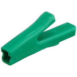Sato Parts Canyon Clips, Easy to Grab and Not Easy to Fall Off Power Clips, C-100-CG (Cover, Green), Sold by 25 Units