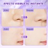 Base Maquillaje Polvo Compacto Matte Con Espejo Lavanda