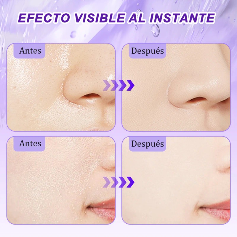 Base Maquillaje Polvo Compacto Matte Con Espejo Lavanda