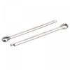 sourcing map Split Cotter Pin, 4mm x 80mm Stainless Steel