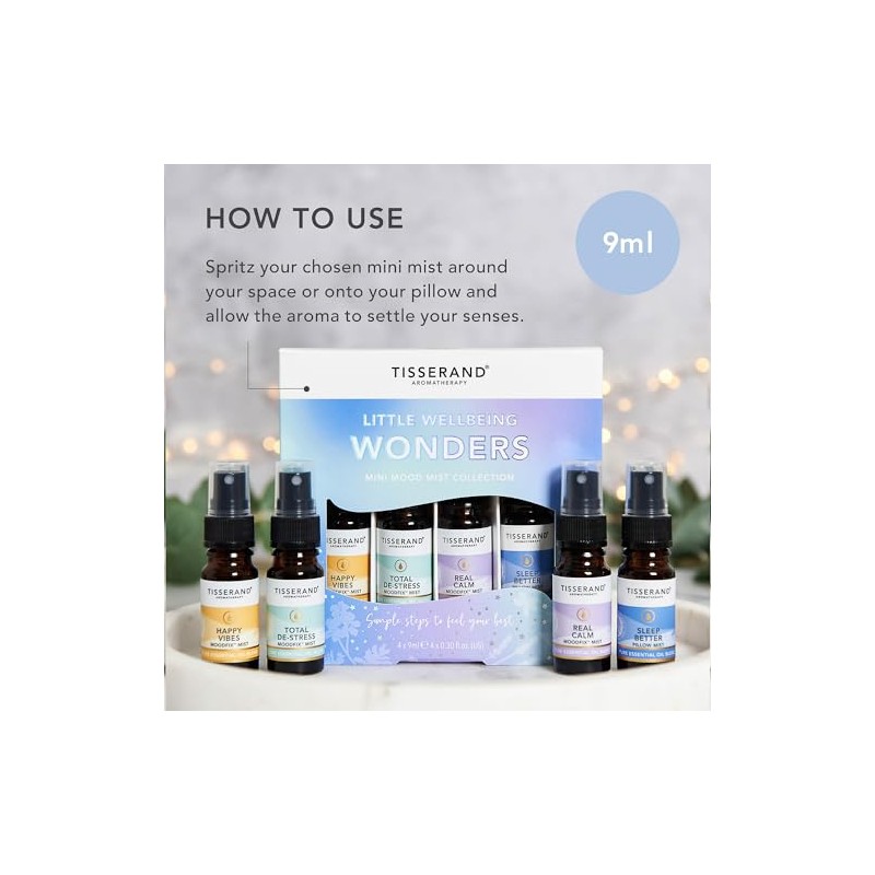 Tisserand Little Wellbeing Wonders Collection - Mini Mists