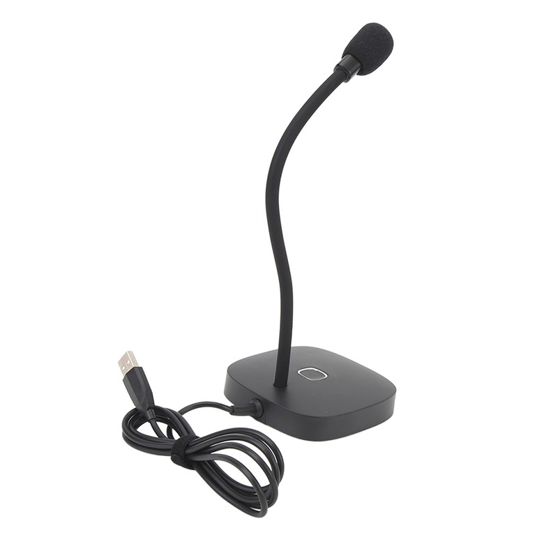 USB Computer Microphone PC Microphone Desktop Omnidirectional Condenser PC Laptop