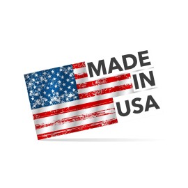 Unbranded Made in the USA! Fishing & Hunting Flag license plate.