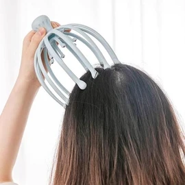SellerHub 360-degree Roller Scalp Massager Octopus-type Head Massager (S11531084A) / 360도 롤러 두피 마사지기 문어발형 머리 안마기구 (S11531084A)
