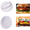 AISIBO 2 Piece Hamburger Press, Plastic Burger Press, Hamburger Maker