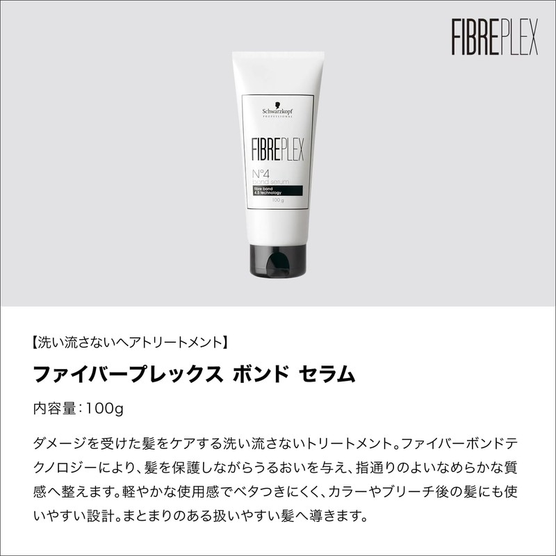 Schwarzkopf Fiber Plex No. 4 Bond Serum 100g