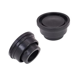 DGQ Ladder Bumpers Pack of 2 Swimming Pool Ladder Tubing Plug Replacement Ladder Rubber Bumper Rubber Plug Fits Standard 1.65" (42mm) In Ground Pool Ladder Tubes