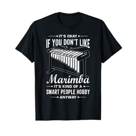 Funny Marimba Instrument Pun for a Marimba Player T-Shirt