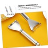 Ciieeo 2sets Stainless Steel Corn Stripper Peeler Efficient Kitchen Tool