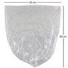 Qskely 5 L Bin Bags, Small Bin Liner, Clear Trash