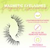 Fowendia Magnetic Eyelashes Natural Look, Soft Magnetic Lashes with Applicator,3D