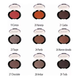 Bissú Paquete De 10 Sombras Individuales Bissu Colores A Elegir