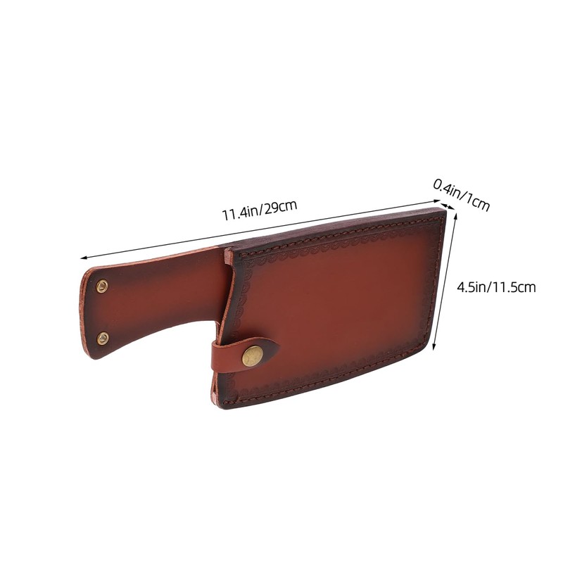 Hemoton Universal Leather Knife Sheath for Kitchen and Outdoor Use,Synthetic