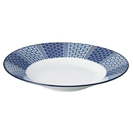 27.5 cm Natures Dishes Bluer Wave Flower