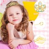 KICOSY Tiaras for Girls Blue Tiara Crown for Women Princess