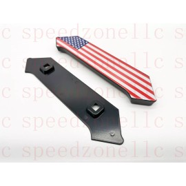 Toyota NEW 2022 23 24 Tundra Matte Flag Front Grille Emblem Badge For TRD TRD PRO