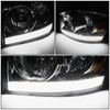 Pair of LED DRL Headlight Assembly Compatible with Dodge Ram