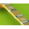 FRETNOTE Stickers for Bass Guitar - 4-string RH Fretboard Notes